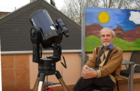  Beobachtung mit Teleskopen: Jupiter, Komet, Sternhaufen etc., Dachsternwarte Gerstbach